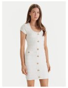 GUESS BY MARCIANO Рокля - плетена - бяла - 50% вискоза