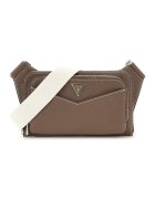 Guess Чанта Siena от еко кожа - Тъмнокафяв