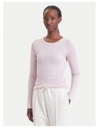 Guess Дамска блуза slim fit розова полиестер вискоза