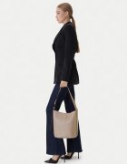 Guess Дамска чанта - екологична - бежова - One Size INTL - комплект с допълнителна чанта
