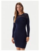 Guess Дамска плетена рокля W5BK63 Z0890 - тъмносиня