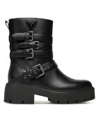 Guess Дамски ботуши FLTSVO FAL10 черни екологични