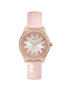 Guess Дамски часовник - Sparkling - 36 мм - златист / розов