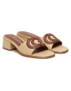 Guess Дамски чехли - FLJCN2ELE03 - бежови - пластмаса