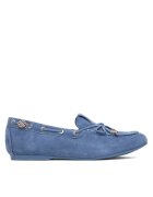 Guess Дамски мокасини - естествена кожа