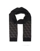 Guess Дамски шал модел JBLK W5BZ21 - текстилен материал - черен цвят