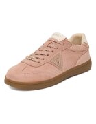 Guess Детски обувки - маратонки - естествена кожа - розови - за момичета