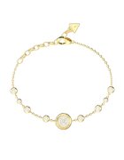 Guess Гривна от неръждаема стомана с кристали и циркони