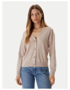 Guess Jeans Дамска жилетка бежова - есенен пуловер