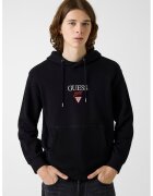 Guess Jeans Худи с лого и джоб кенгуру