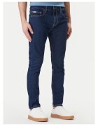 Guess Jeans Мъжки дънки - тъмносини - цип - 68% памук - 30% полиестер - 2% еластан