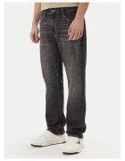 Guess Jeans Мъжки дънки - цип - сиви - памук