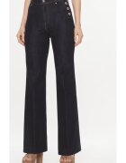 Guess Jeans New Faye W4RA0P D2QU1 Navy Blue Relaxed Fit - Cotton