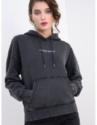 Guess Jeans Памучно худи с джоб кенгуру