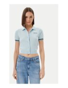 Guess Jeans Плетен кроп топ