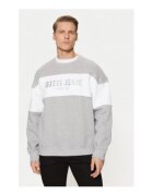 Guess Jeans Суичър от памучна смес с лого