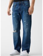 Guess Jeans Свободни дънки с протрити зони
