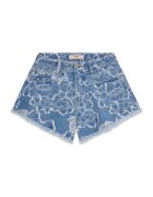 GUESS KIDS Десенирани къси дънки
