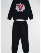 GUESS KIDS Памучен спортен екип с лого