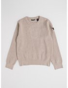 GUESS KIDS Пуловер с овално деколте и монограм