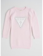 GUESS KIDS Рокля тип пуловер с пайети и декоративни камъни