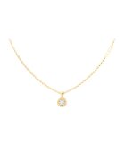 Guess Колие от неръждаема стомана с циркони