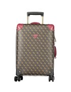 Guess Куфар Latona - 53x32x22см - 4 колела - полиуретан - кафе - унисекс