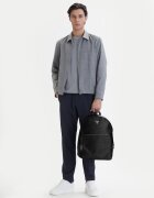 Guess Мъжка раница - екологична кожа - черна - One Size INTL