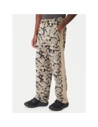 Guess Мъжки панталони за тренировка - памук - бежови