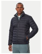 Guess Мъжко яке синьо синтетично regular fit