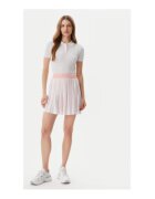 Guess Мини плисирана пола на райета