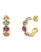 Guess Обеци от неръждаема стомана с кристали