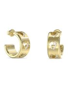Guess Обеци от неръждаема стомана с кристали