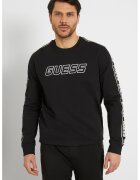 Guess Памучен суитшърт с лого