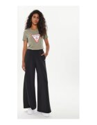 Guess Панталони от модална смес с разкроен крачол