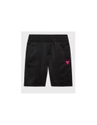 Guess Pantaloni scurti uni cu talie elastica