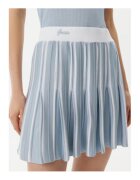 Guess Плисирана пола с лента с лого
