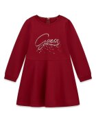 Guess Рокля за момичета червена - изкуствена вискоза