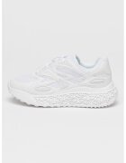 Guess Скосени спортни обувки с мрежести зони - Бял