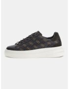 Guess Спортни обувки на лога - Тъмнокафяв