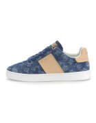 Guess Спортни обувки от деним с еко кожа