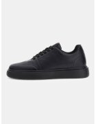 Guess Спортни обувки от еко кожа с лого - Черен