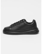 Guess Спортни обувки от кожа и еко кожа - Черен