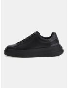 Guess Спортни обувки от кожа и еко кожа - Черен