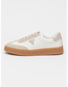 Guess Спортни обувки с лого - Бял/Сиво-бежов