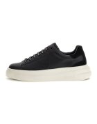 Guess Спортни обувки с велур - Черен