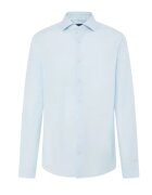 Hackett London Мъжка риза - стандартна кройка - синя - еластична материя