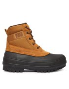 Helly Hansen Мъжки боти Fraser Mid - естествена кожа - кафяво/черно