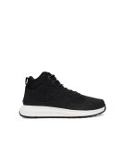Helly Hansen Мъжки спортни обувки Beckett Mid - естествена кожа - черно/бяло