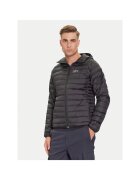 Helly Hansen Мъжко яке за открито - цип - черно - рециклиран полиестер